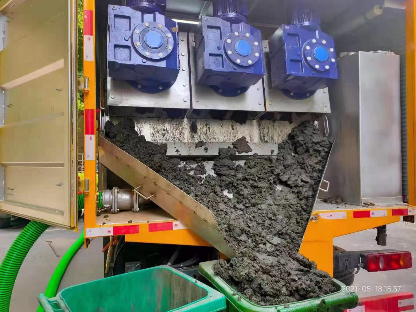 东宝化粪池清掏城市维护站-泥浆净化干湿分离处理